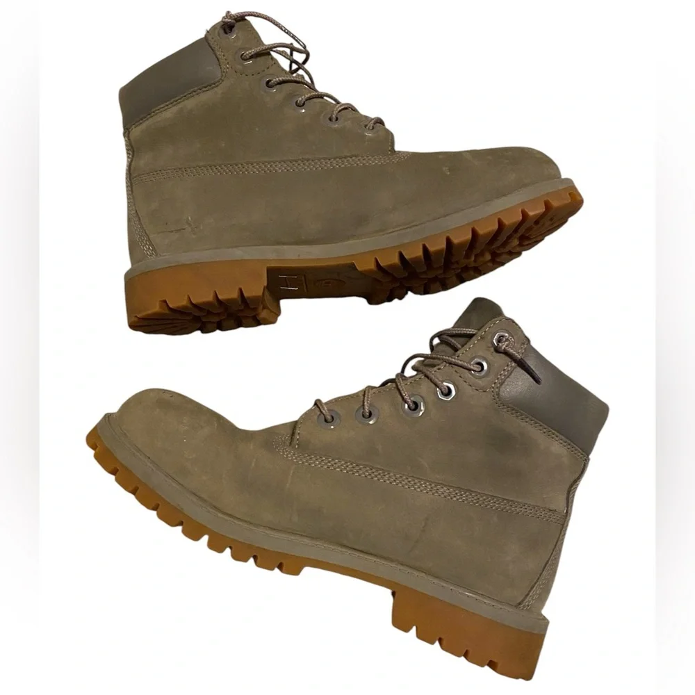 Timberland Primaloft Olive Green 6inch Premium Boots - Picture 2 of 7